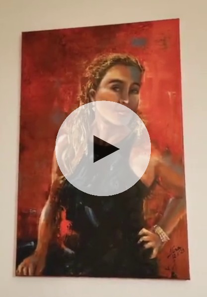 ArteDiAlina.com painting: Finnish Lady